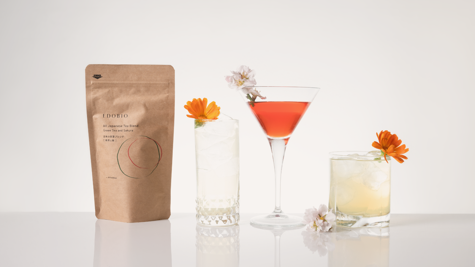 Inspired Sips For A New Season: Cocktail and Mocktail Recipes With Edobio Japanese Tea Blends